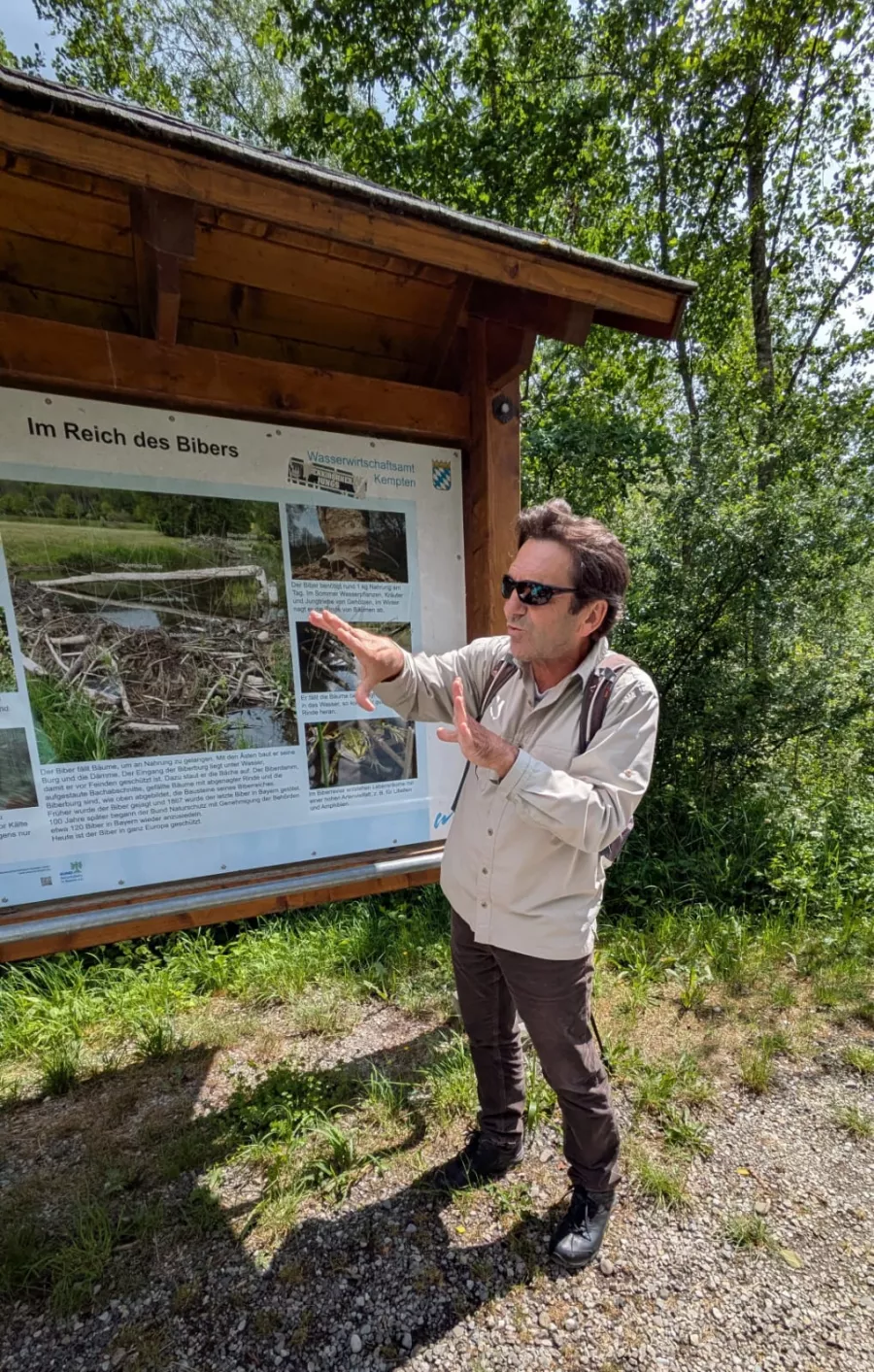 Wanderung zum Reich des Bibers