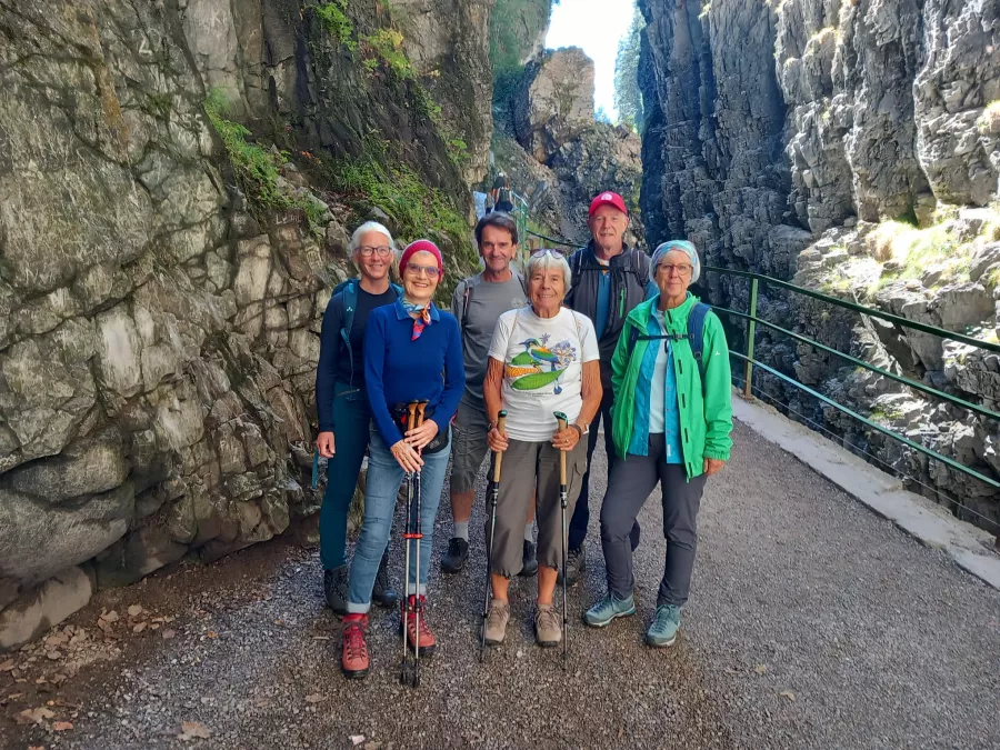 Wanderung durch die Breitachklamm
