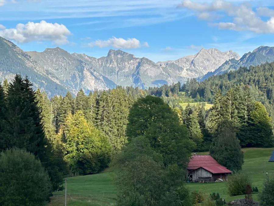 Auf dem Heimweg von der Alpe Hintere Enge